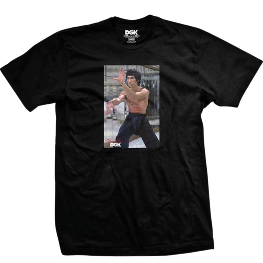 DGK x Bruce Lee Like Echo T-Shirt Black