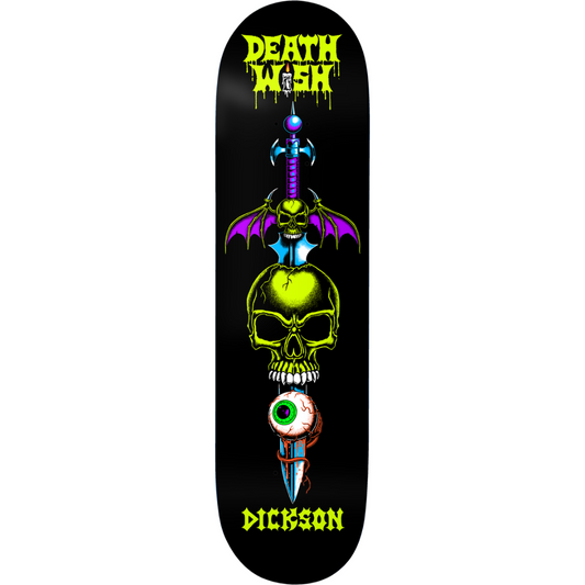 8.25" Deathwish Skateboards Dickson Forgotten Relics Deck