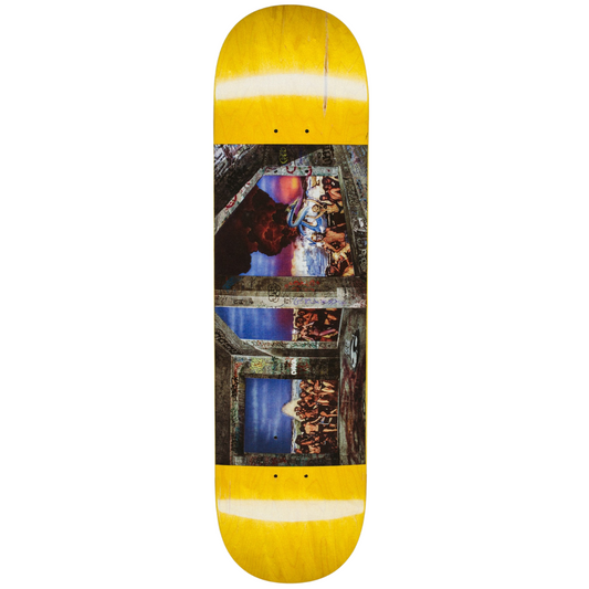 8.25" Fucking Awesome Jason Dill Apocalypto Beach Skateboard Deck - Assorted Stains