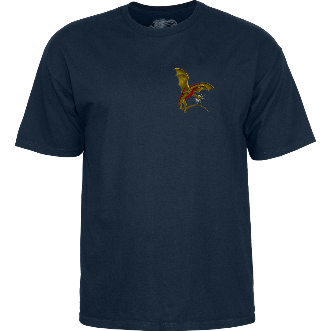 Powell Peralta Dragons Logo T-Shirt - Navy