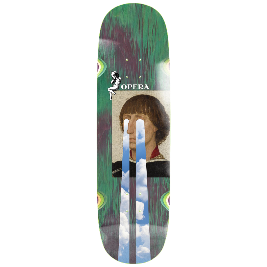 9.0" Opera Skateboards Drama EX7 Deck - Green