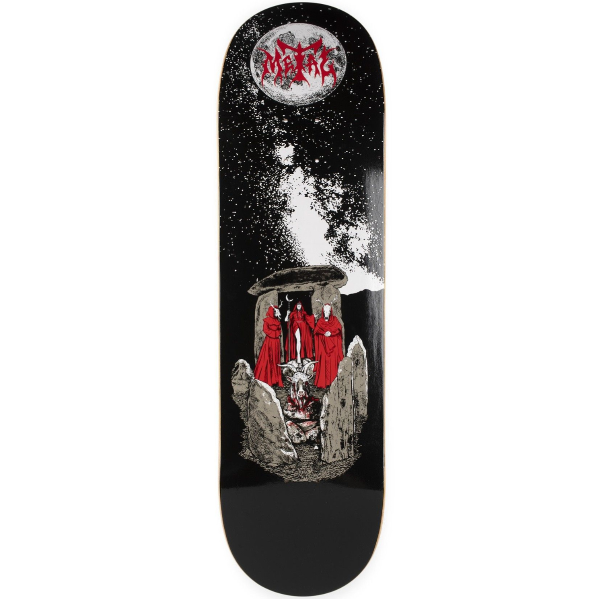 10.0" Metal Druids Skateboard Deck