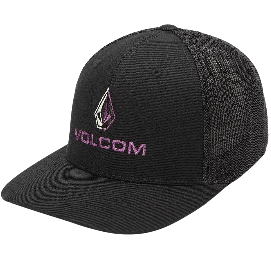 Volcom Duel Duo Flexfit Hat - Black
