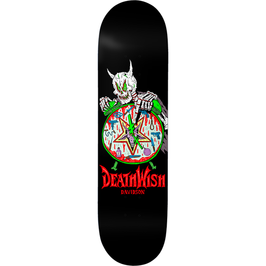 8.25" Deathwish Skateboards Julian Davidson Nightmare City Deck
