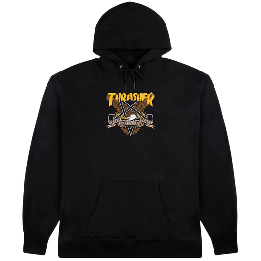 Thrasher x Anti-Hero Eaglegram Hoodie - Black