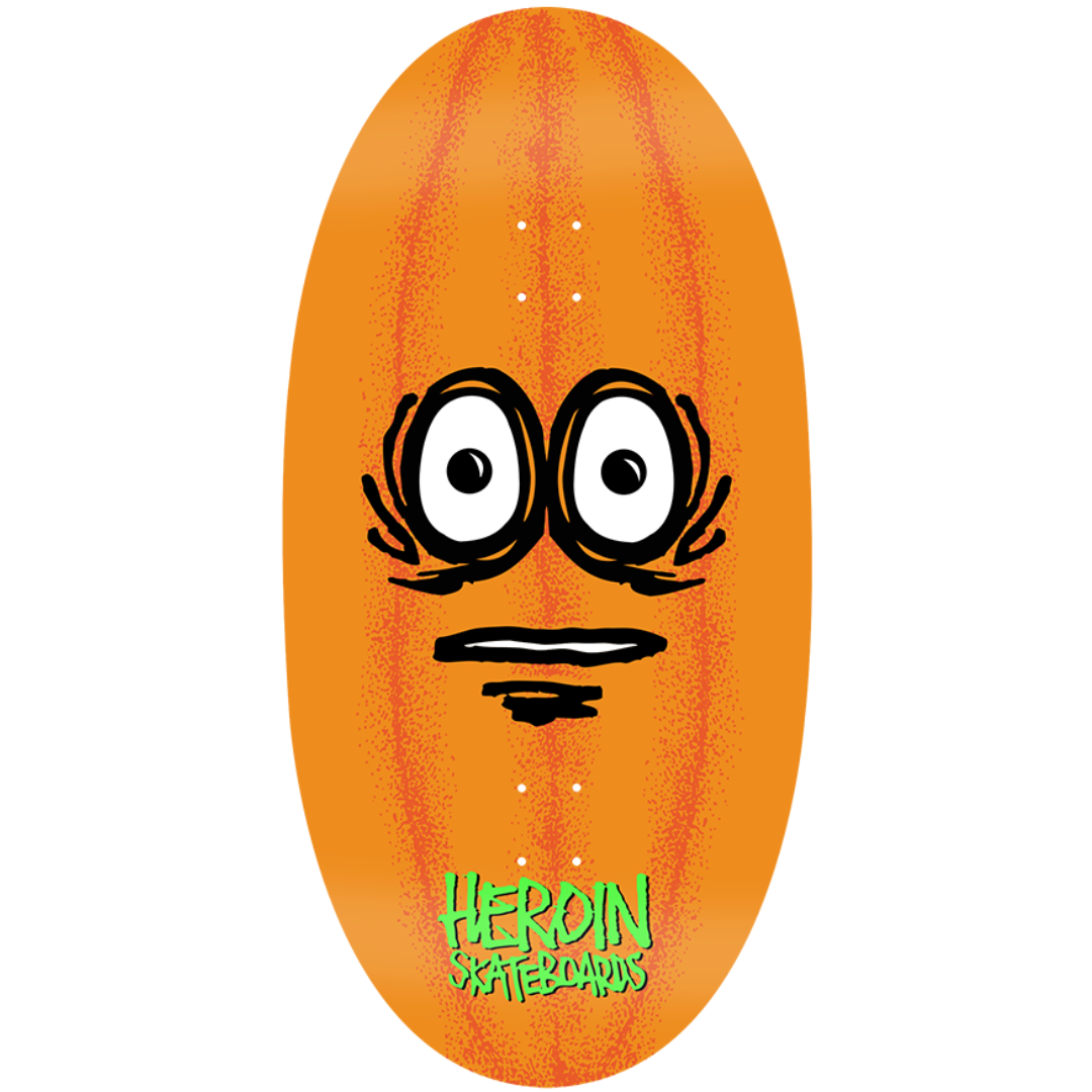 14.0" Heroin Skateboards EggZilla 3 Deck - Halloween Edition