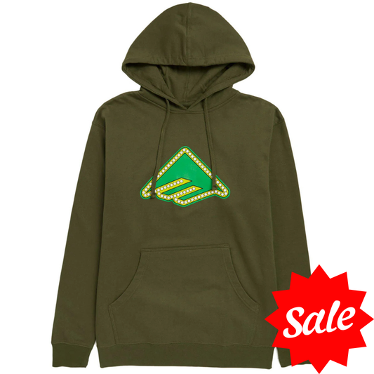 Emerica x Shake Junt Triangle Lights Hoodie - Military