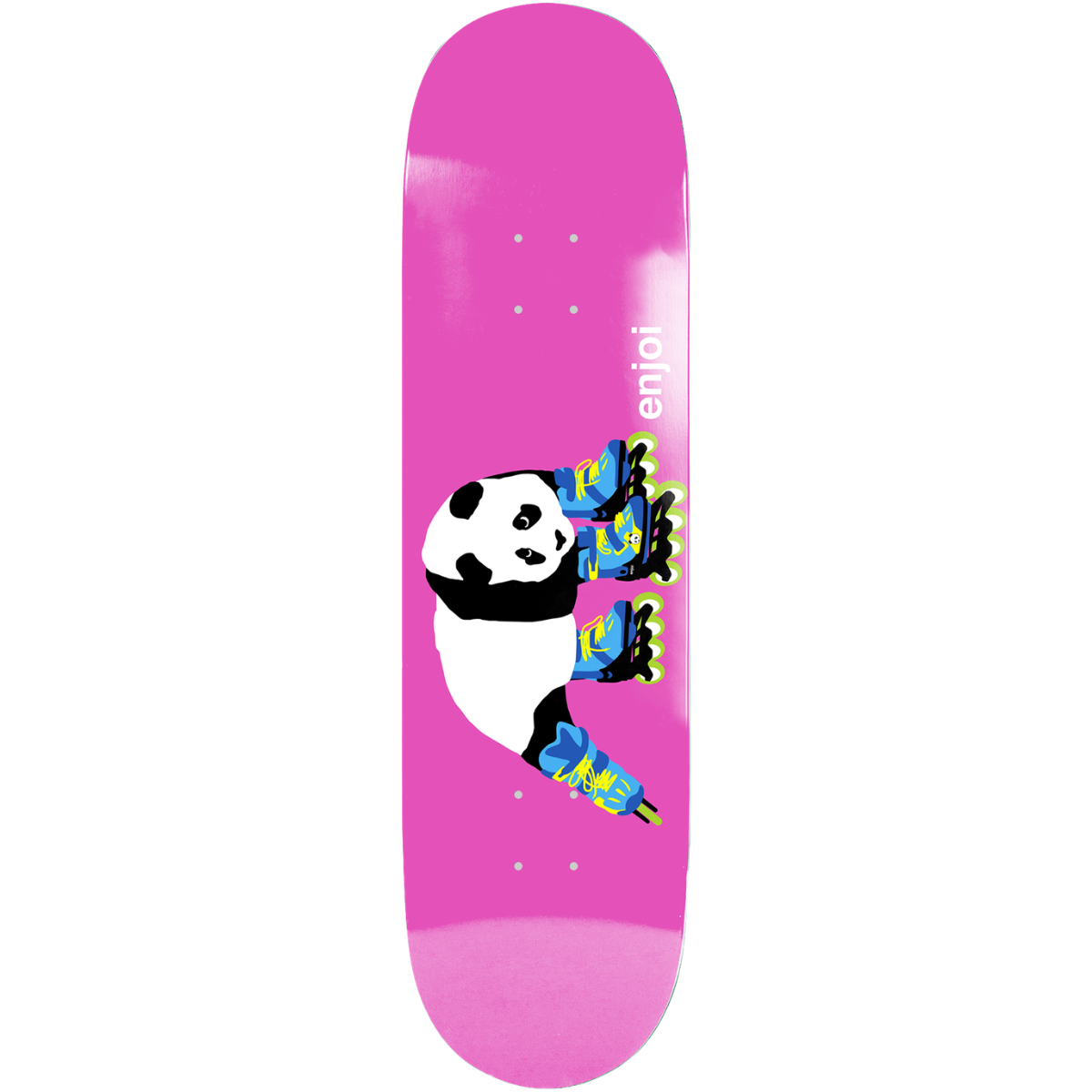 8.5" Enjoi Big Box Roller Blades Skateboard Deck - Pink