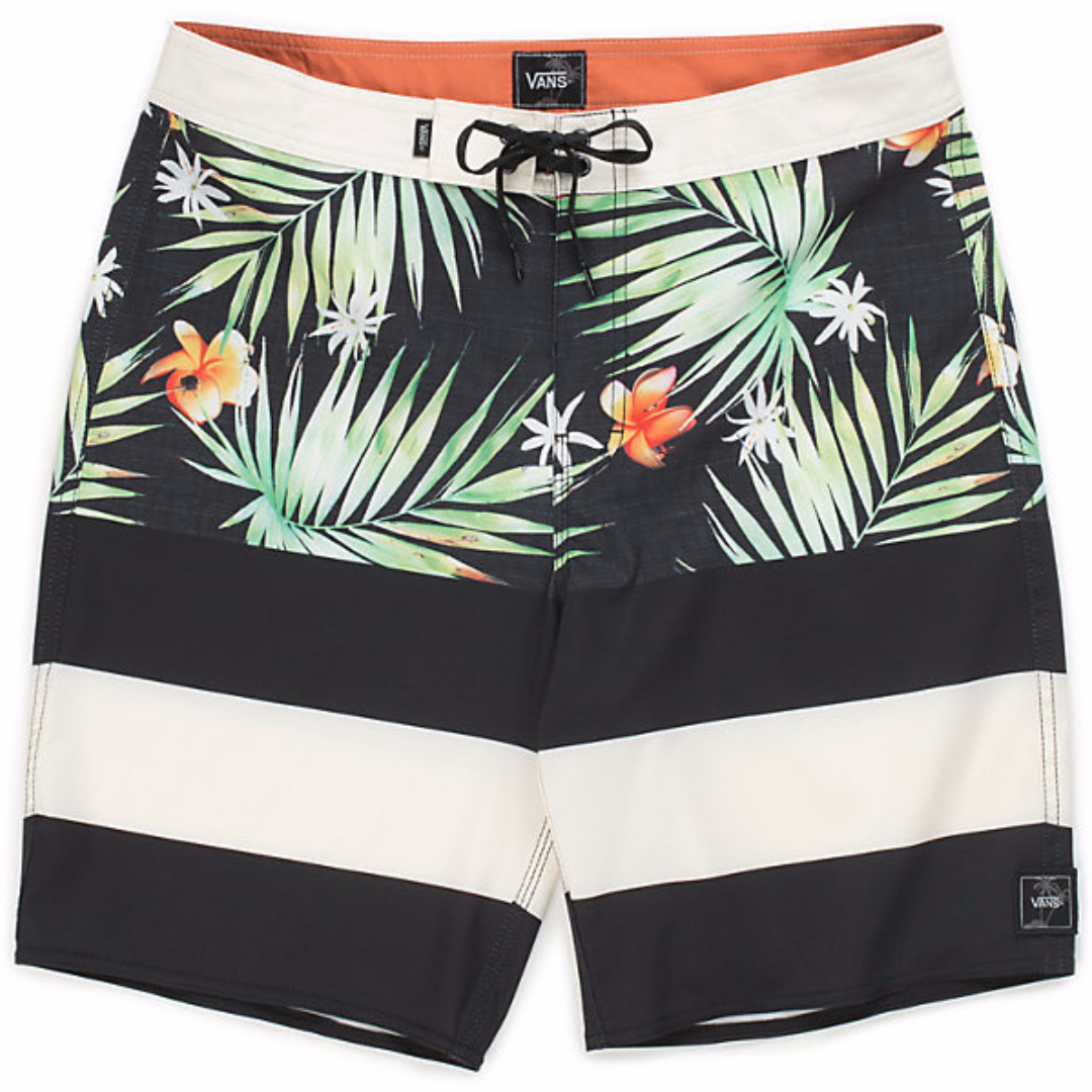 Vans Era Board Shorts - Black Floral