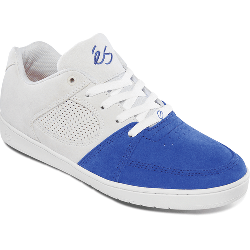 eS Skateboarding Accel Slim White / Royal (Blue) Skate Shoes