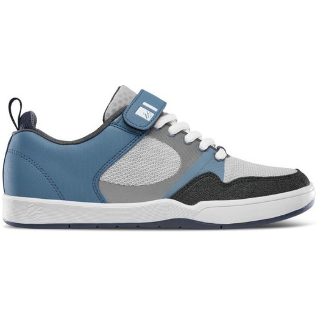 eS Skateboarding Accel Plus Everstitch Shoes - Grey / Blue