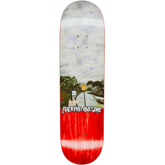 8.44" Fucking Awesome Aidan No World Order Skateboard Deck - Assorted Stains