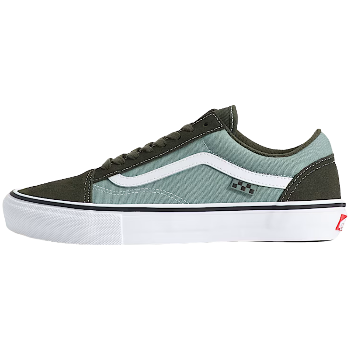 Vans Skate Old Skool Obsidian Fern Green Shoes