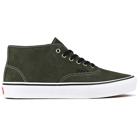 Vans Skate Authentic Mid Skateboarding Shoe - Obsidian Fern