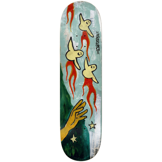 8.5" Krooked Team Firebirds Skateboard Deck