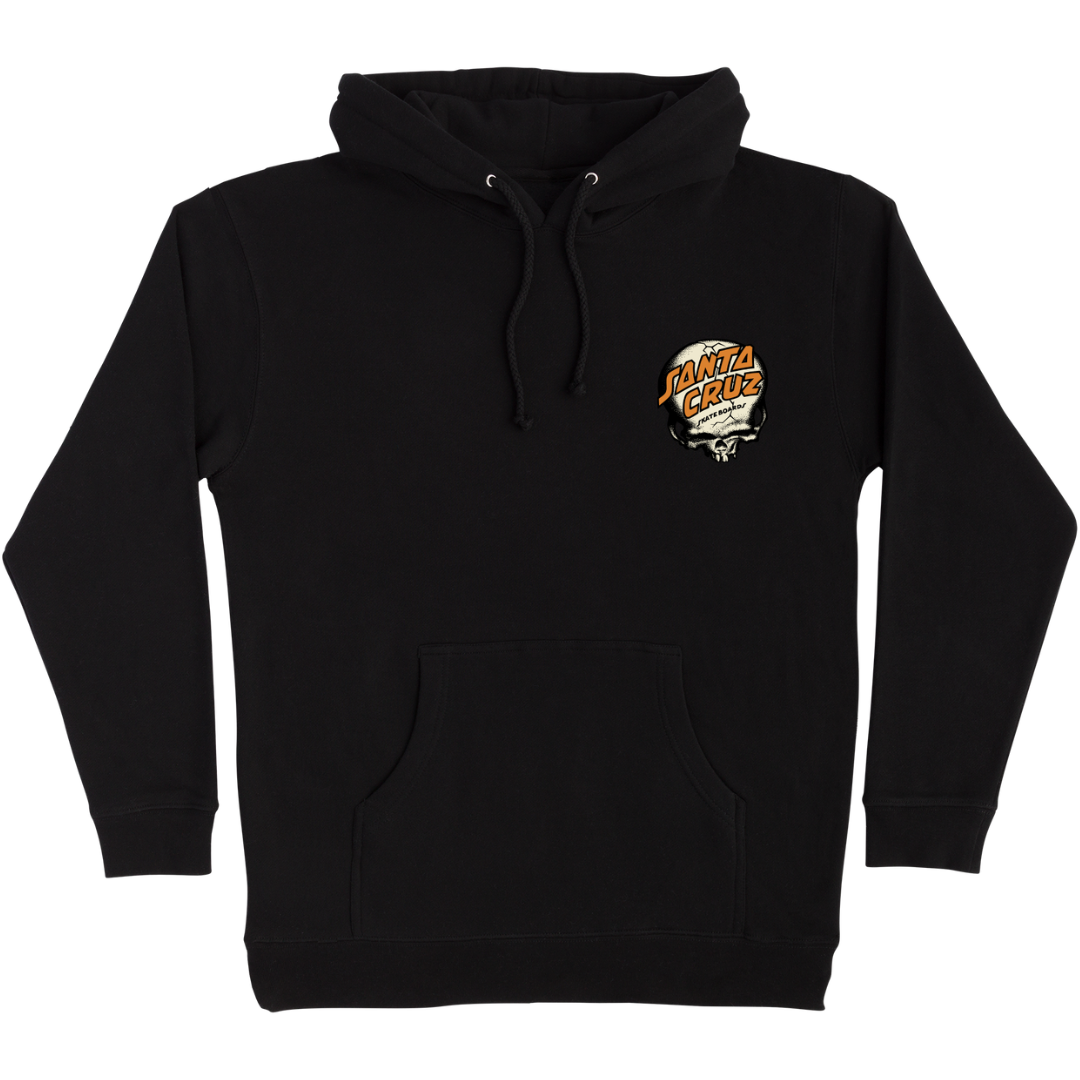 Santa Cruz Skateboards O'Brien Screaming Reaper Hoodie - Black