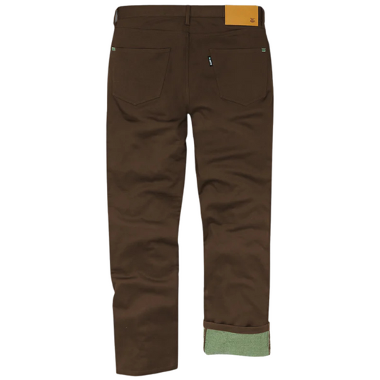Jetty Flanstone Lined Pants - Brown