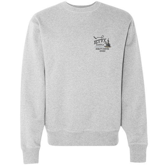 Jetty Flats Fleece Crewneck - Athletic Heather
