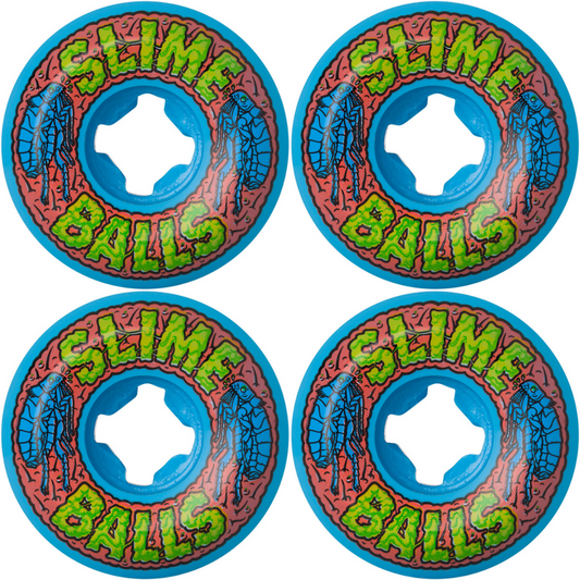 53mm Slime Balls Flea Balls Speed Balls Blue 99a Wheels