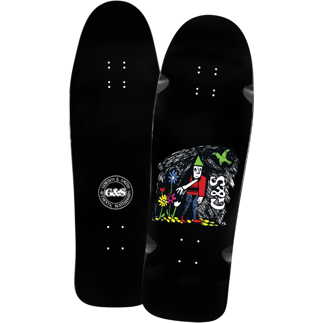 10.0" G&S Flower Guy Skateboard Deck