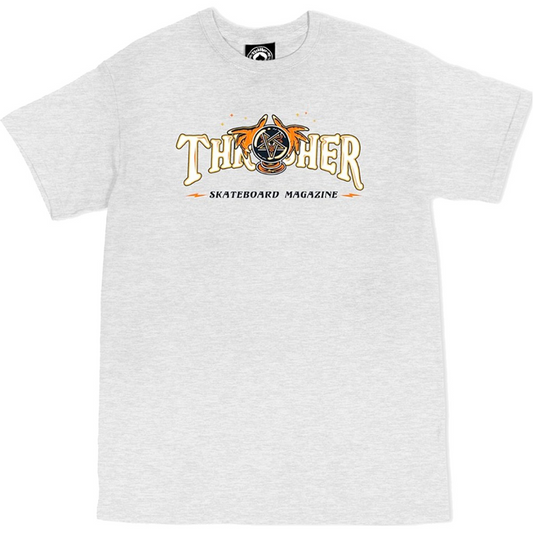 Thrasher Magazine Fortune Logo T-Shirt - Ash Grey