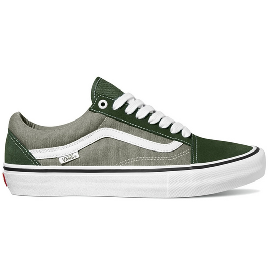 Vans Old Skool Forest Green Skate Shoes