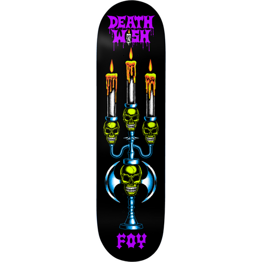 8.0" Deathwish Skateboards Jamie Foy Forgotten Relics Deck