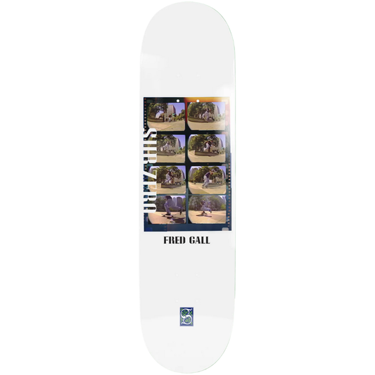 8.5" Sub Zero Heritage Fred Gall Skateboard Deck