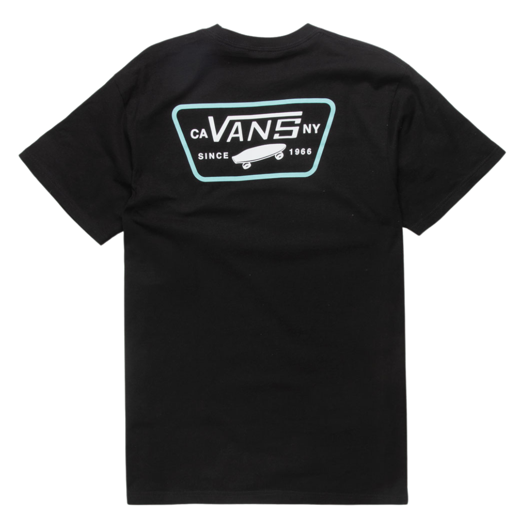 Vans Full Patch Back Short Sleeve T-Shirt - Black