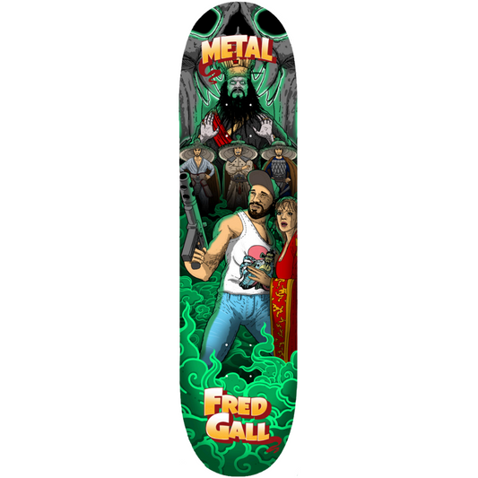 8.25" Metal Fred Gall Big Trouble Skateboard Deck
