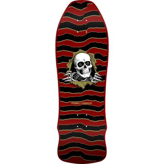 9.75" Powell Peralta Geegah Ripper Deck - Maroon