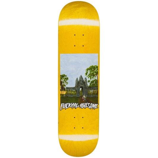 8.0" Fucking Awesome Gino Daybreak in Phuket Skateboard Deck - Assorted Stains