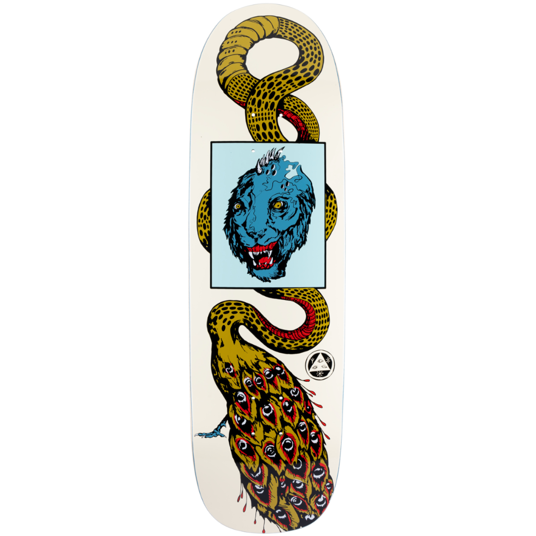 9.25" Welcome Skateboards Glam Dragon on Boline Deck