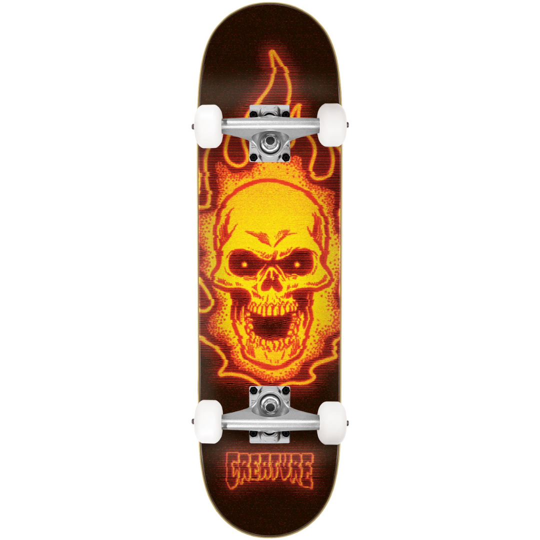 8.51" Creature Bonehead Glitch XL Complete Skateboard