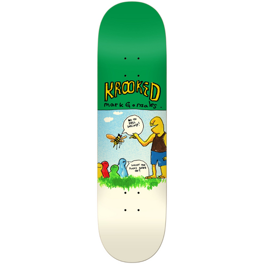 8.75" Krooked Mark Gonz Gonzales Whimp Skateboard Deck