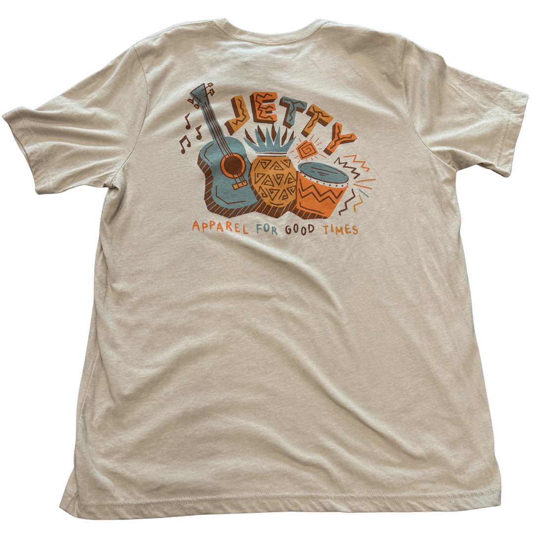 Jetty Goodtimes T-Shirt - Cream