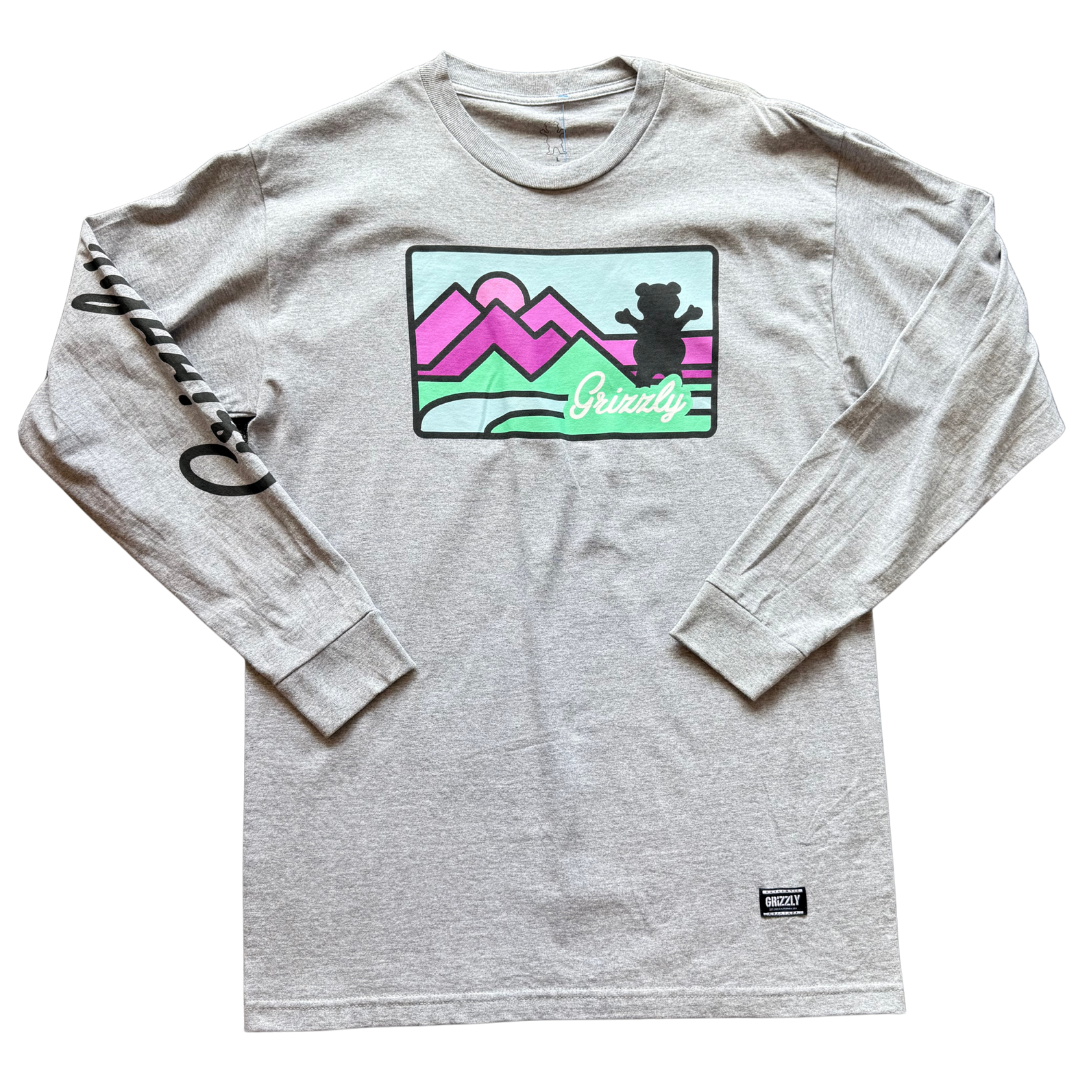 Grizzly Griptape Long Sleeve Shirt - Grey