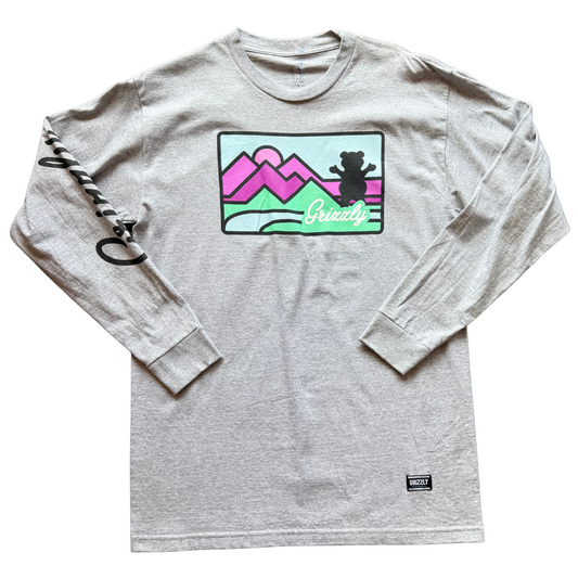 Grizzly Griptape Long Sleeve Shirt - Grey