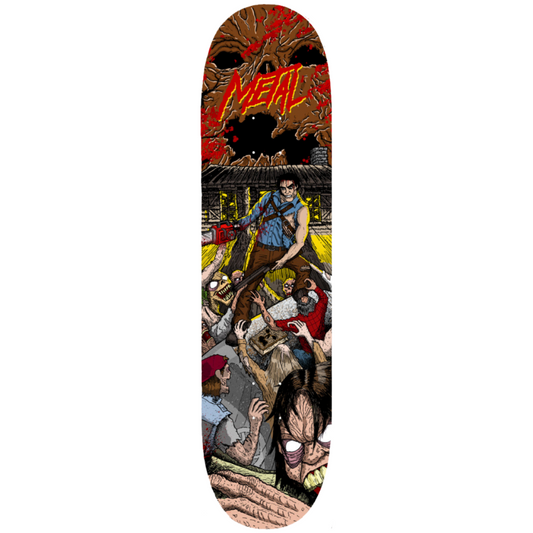 8.6" Metal Skateboards Groovy Skateboard Deck