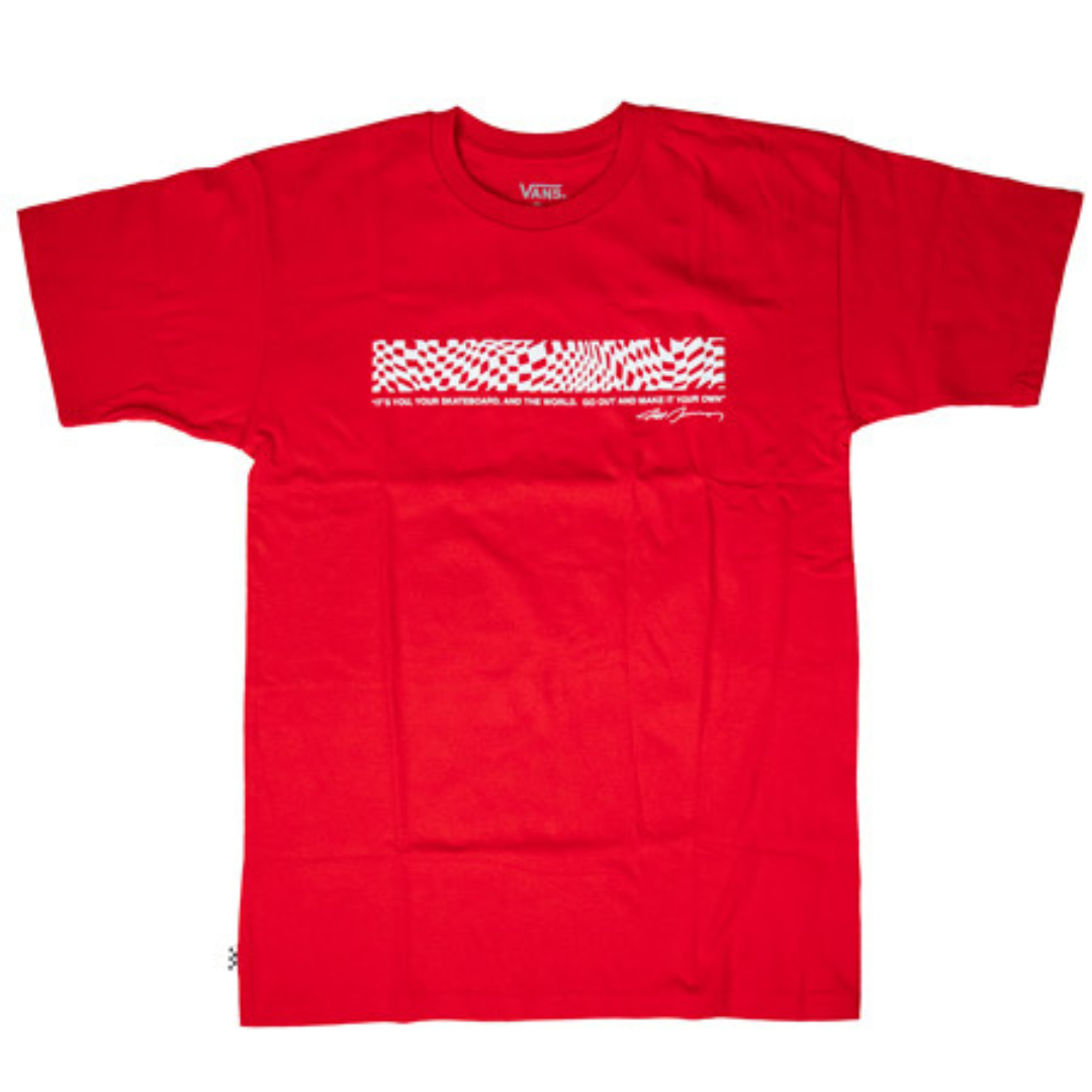 Vans Grosso Forever Short Sleeve T-Shirt - Red