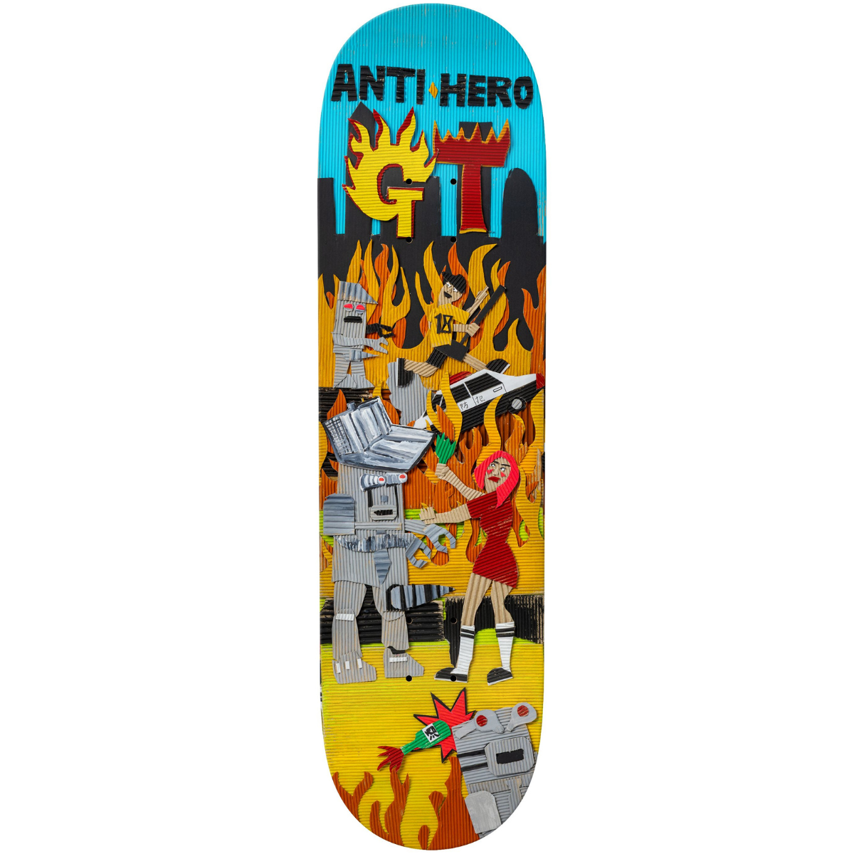8.25" Anti-Hero Grant Taylor Kenji Goto Skateboard Deck