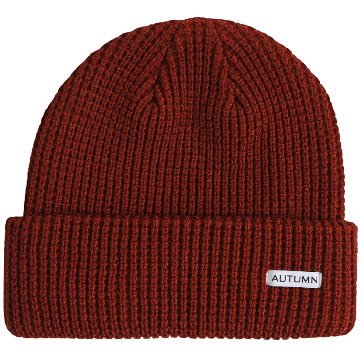 Autumn Waffle Beanie - Harissa