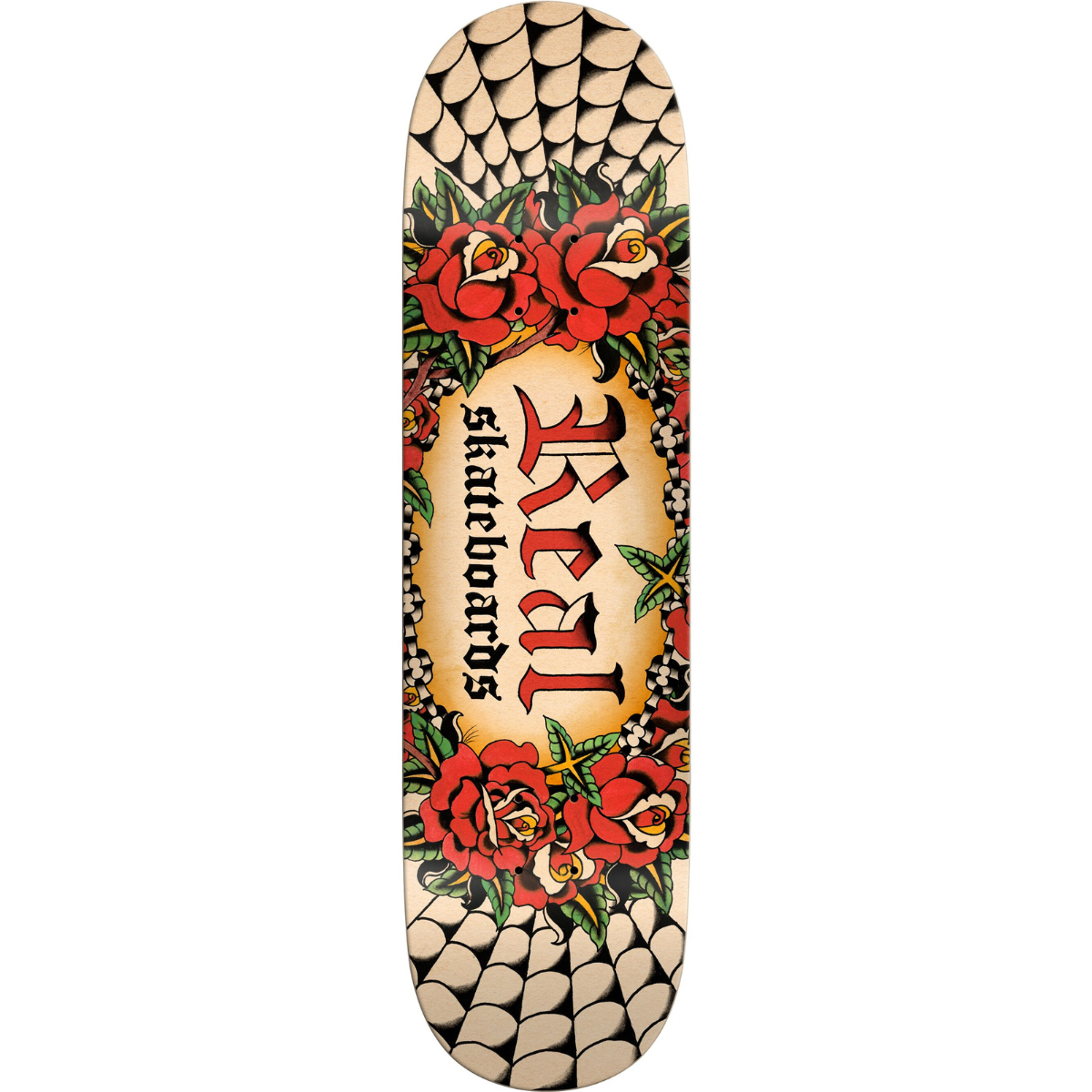 8.5" Real Harry Lintell Team Oval Team Oval Skateboard Deck
