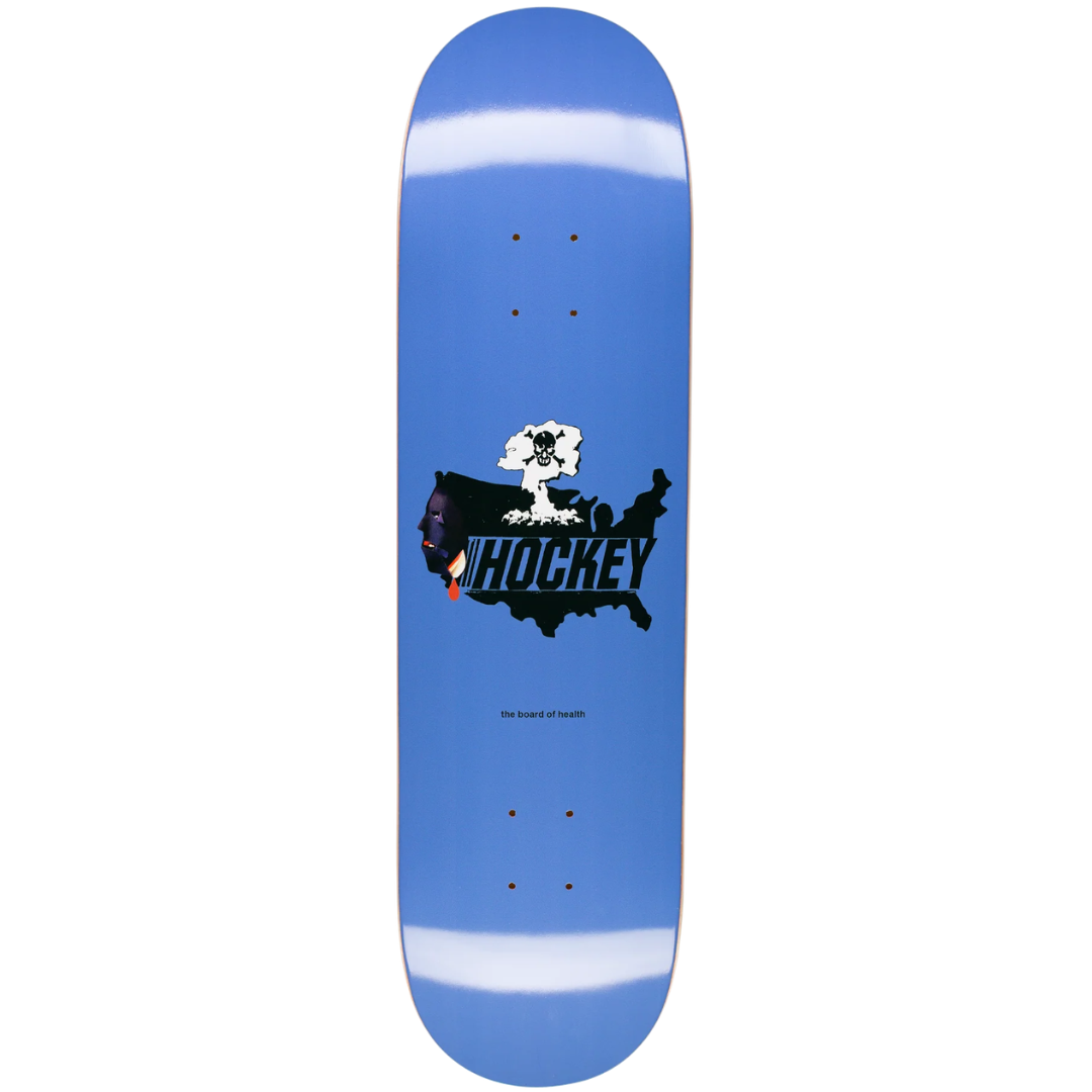 8.5" Hockey Board Of Health Team Skateboard Deck - Shape 1