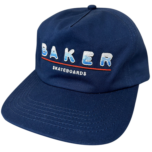 Baker Skateboards Heat Snapback Hat - Navy