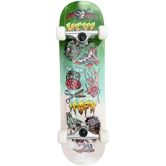 8.25" Terror Of Planet X Heyl Complete Skateboard