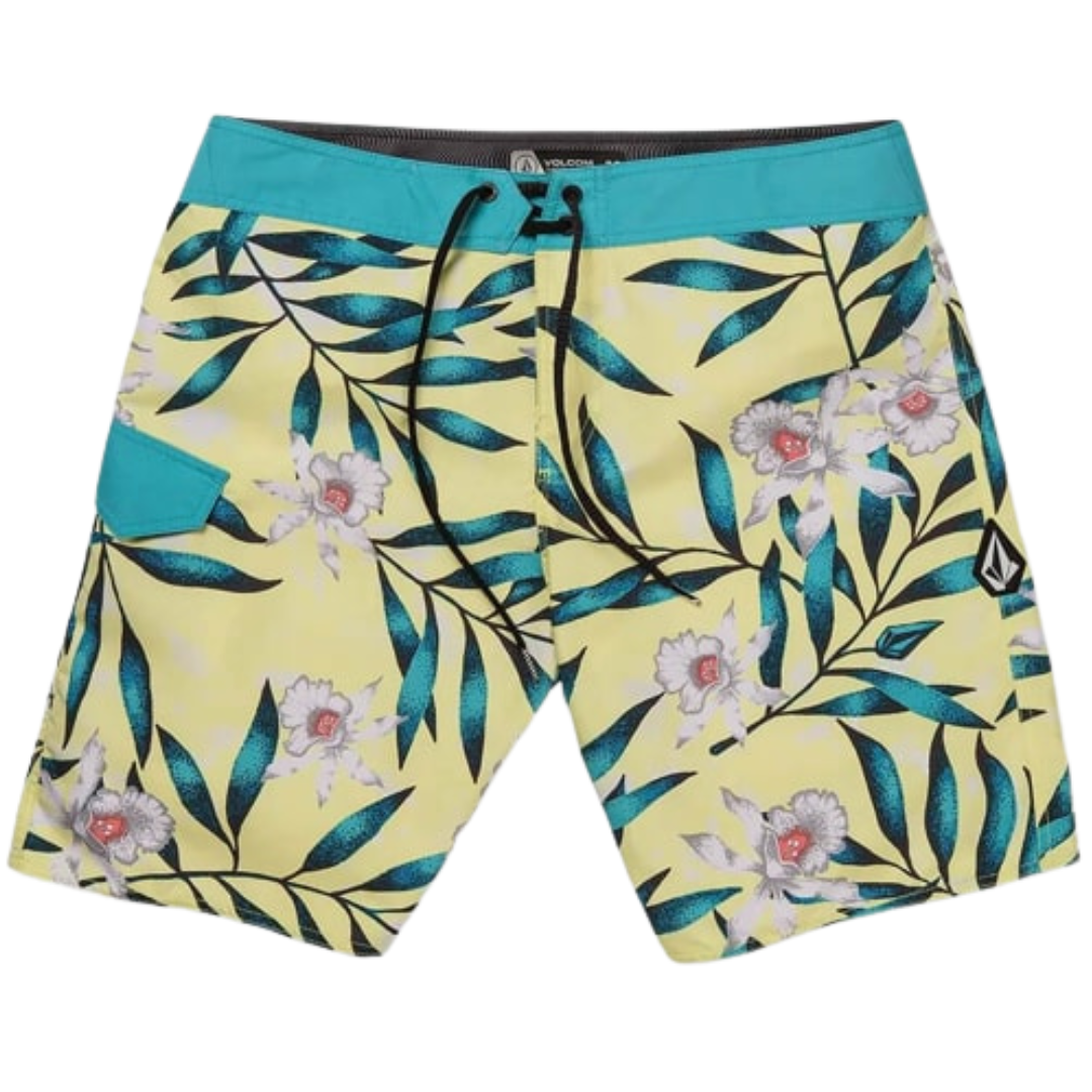 Volcom Tropical Hideout Mod Board Shorts - Glimmer Yellow