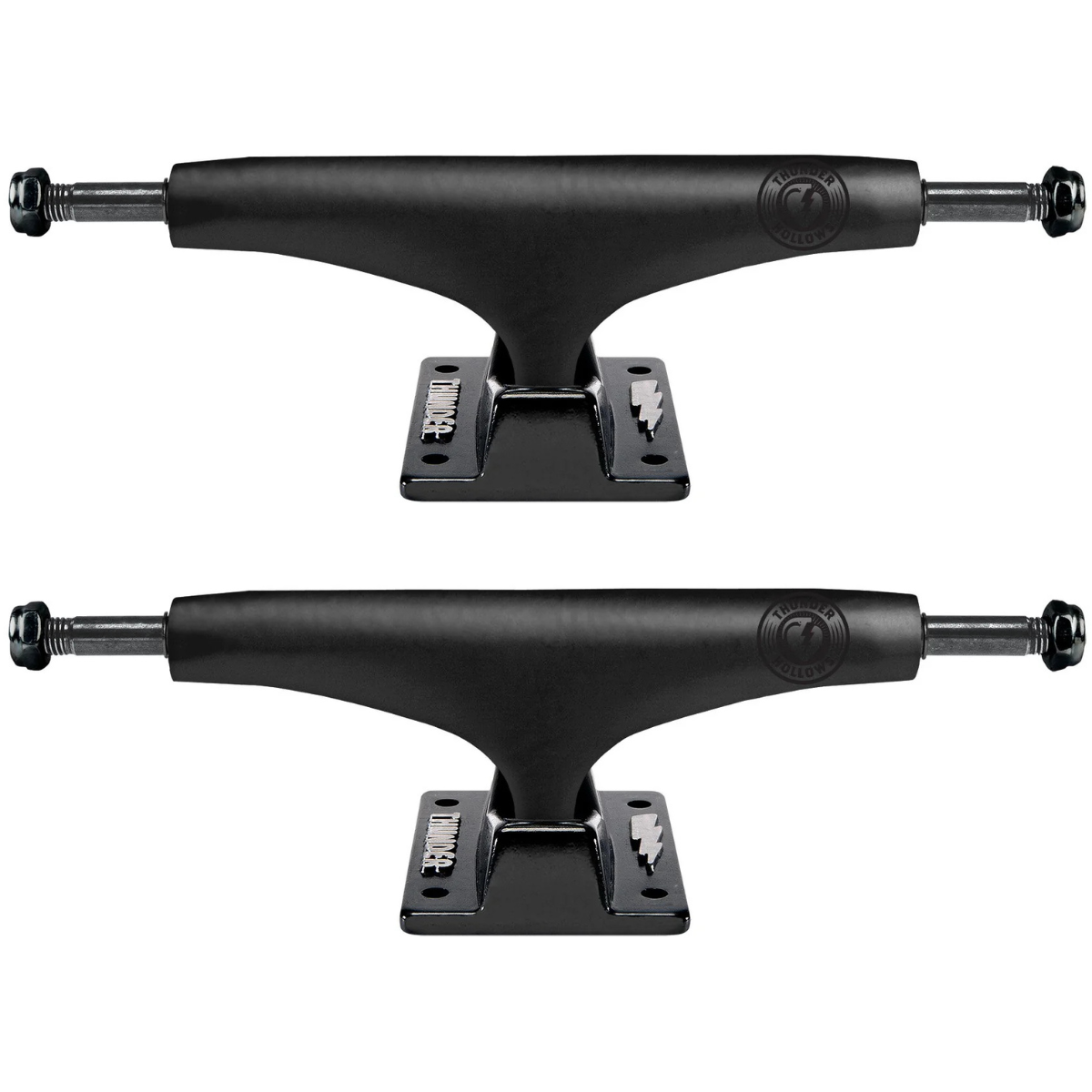 148 Thunder Trucks Hollow Lights II Night Skateboard Trucks (8.25") - Black