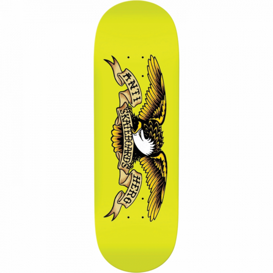 10.0" Anti-Hero Horse Pill Shaped Eagle Deck - Yellow