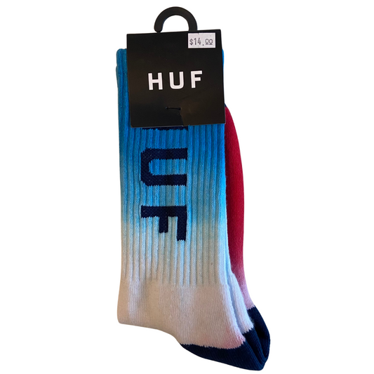 Huf Fade Socks Red / Blue